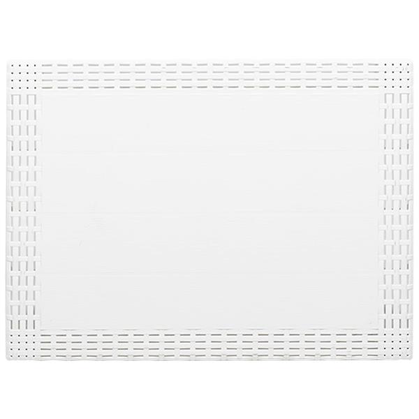 Grote foto vidaxl loungeset met kussen 3 pcs wit pp tuin en terras tuinmeubelen