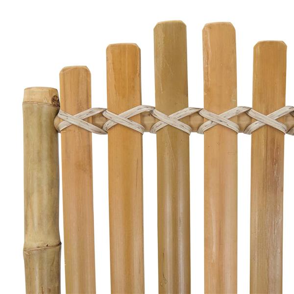 Grote foto vidaxl tuinstoel 4 pcs naturel 42 x 53 x 90 cm bamboe tuin en terras tuinmeubelen