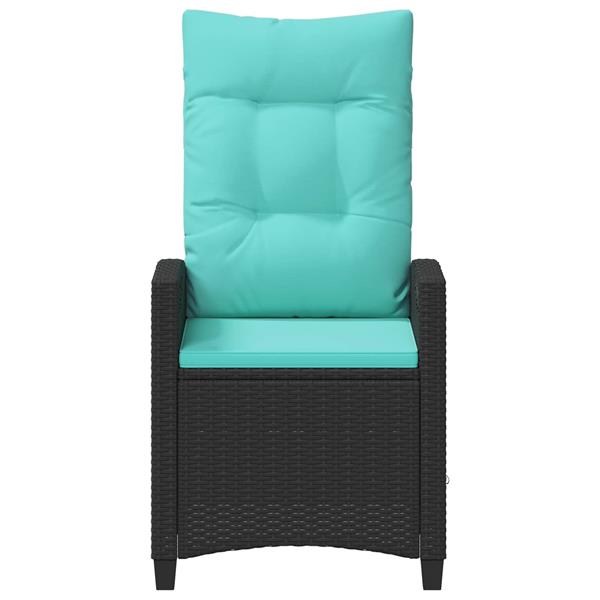 Grote foto vidaxl tuinstoel 56 x 64 x 94 cm staal tuin en terras tuinmeubelen