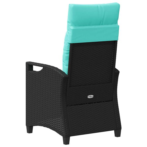 Grote foto vidaxl tuinstoel 56 x 64 x 94 cm staal tuin en terras tuinmeubelen