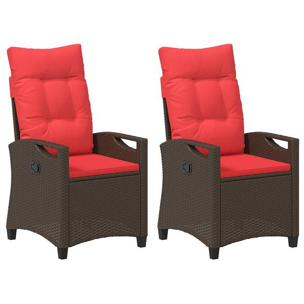 Grote foto vidaxl tuinstoel 56 x 64 x 94 cm staal tuin en terras tuinmeubelen