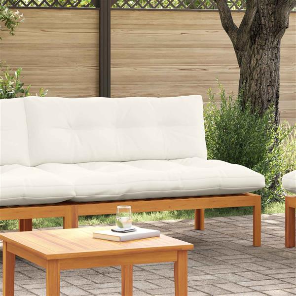 Grote foto vidaxl midden sofaset natuurlijk en cr me wit 120 x 80 x 82 cm tuin en terras tuinmeubelen