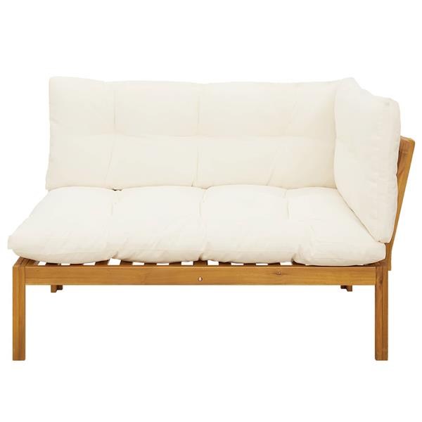 Grote foto vidaxl 132 x 92 x 82 cm acaciahout tuin en terras tuinmeubelen