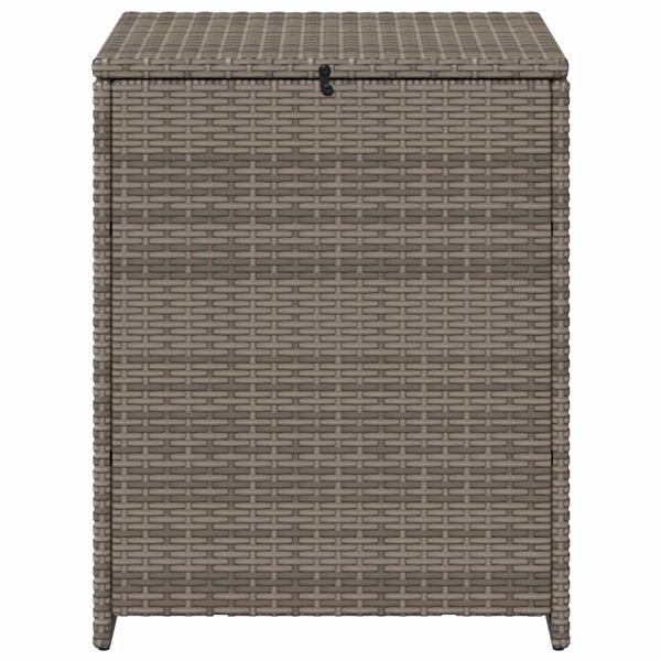 Grote foto vidaxl kussenbox 55 x 55 x 69 cm staal tuin en terras overige tuin en terras