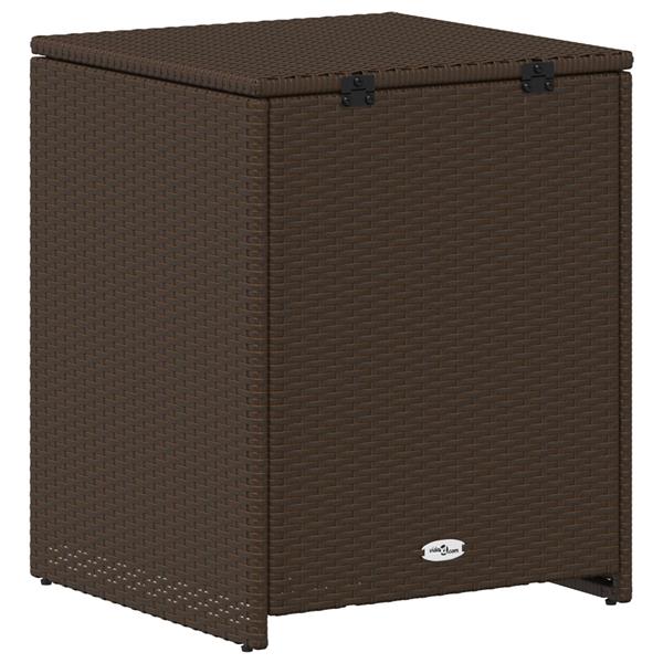 Grote foto vidaxl kussenbox 55 x 55 x 69 cm staal tuin en terras overige tuin en terras