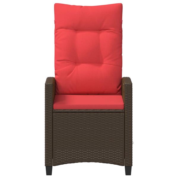 Grote foto vidaxl tuinstoel 56 x 64 x 94 cm staal tuin en terras tuinmeubelen