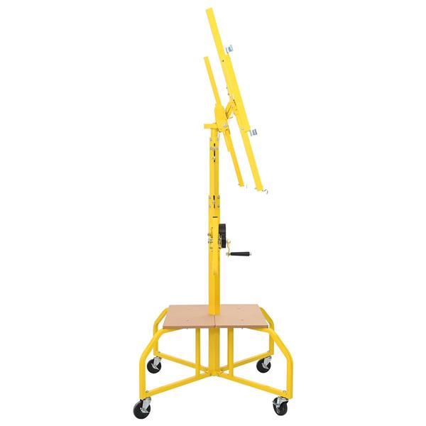 Grote foto vidaxl plafondplaatlifter geel 300 x 107 x 330 cm staal doe het zelf en verbouw gereedschappen en machines