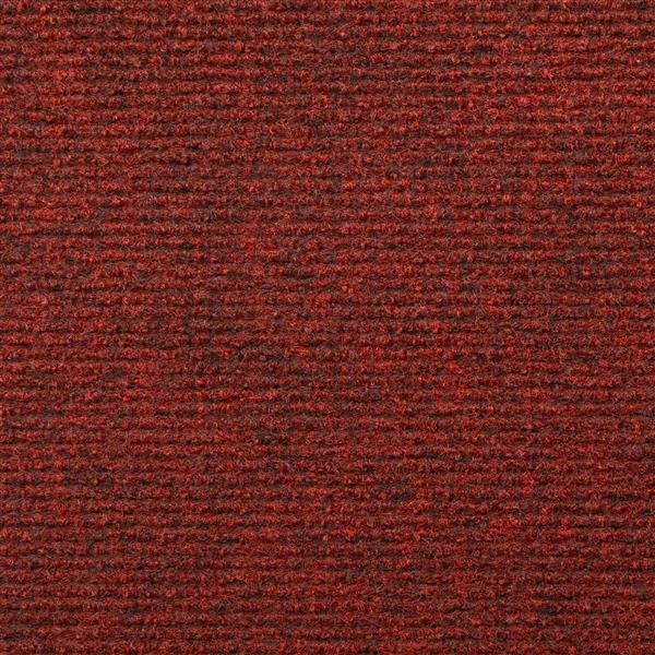 Grote foto vidaxl zelfklevende trapmatten halfrond 15 pcs rood 80 x 28 x 3 5 cm huis en inrichting overige huis en inrichting