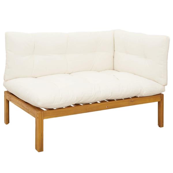 Grote foto vidaxl 132 x 92 x 82 cm acaciahout tuin en terras tuinmeubelen