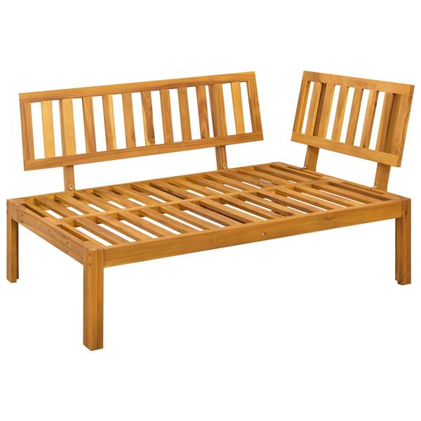 Grote foto vidaxl 132 x 92 x 82 cm acaciahout tuin en terras tuinmeubelen