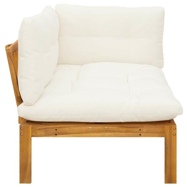 Grote foto vidaxl 132 x 92 x 82 cm acaciahout tuin en terras tuinmeubelen