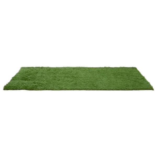 Grote foto vidaxl kunstgras groen 1 x 8 m 50 mm pp pe tuin en terras sierplanten