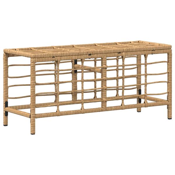 Grote foto vidaxl tuin eettafelset 3 pcs natuur en wit poly riet en acaciahout tuin en terras tuinmeubelen