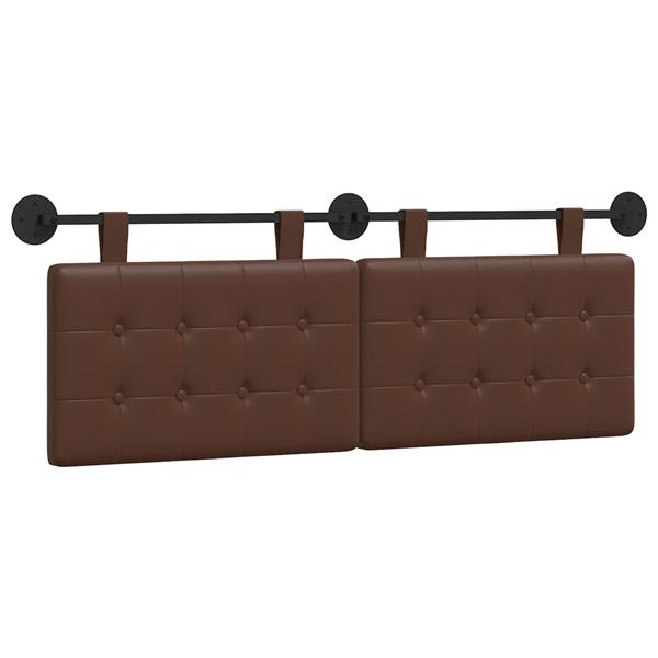 Grote foto vidaxl hangend hoofdbord kunstleer antiek en kunst stoelen en banken