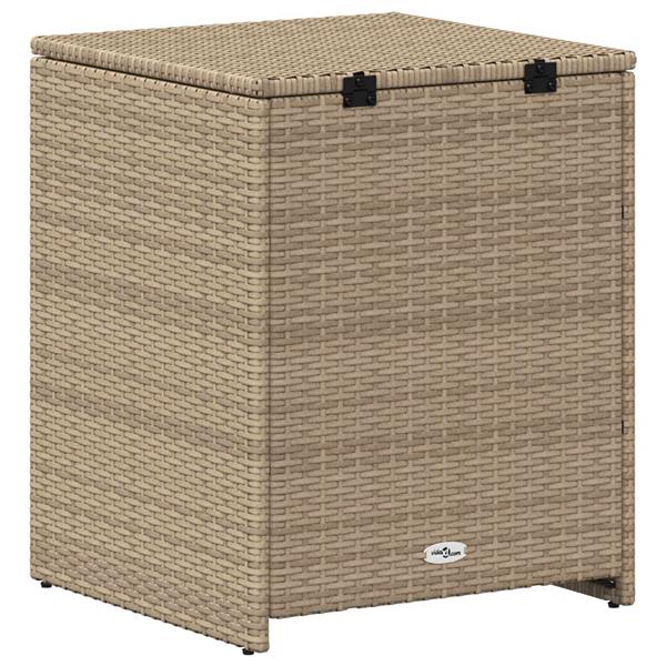 Grote foto vidaxl kussenbox 55 x 55 x 69 cm staal tuin en terras overige tuin en terras