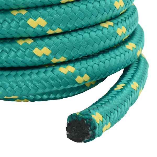 Grote foto vidaxl boottouw groen pp doe het zelf en verbouw materialen en producten