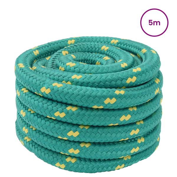 Grote foto vidaxl boottouw groen pp doe het zelf en verbouw materialen en producten