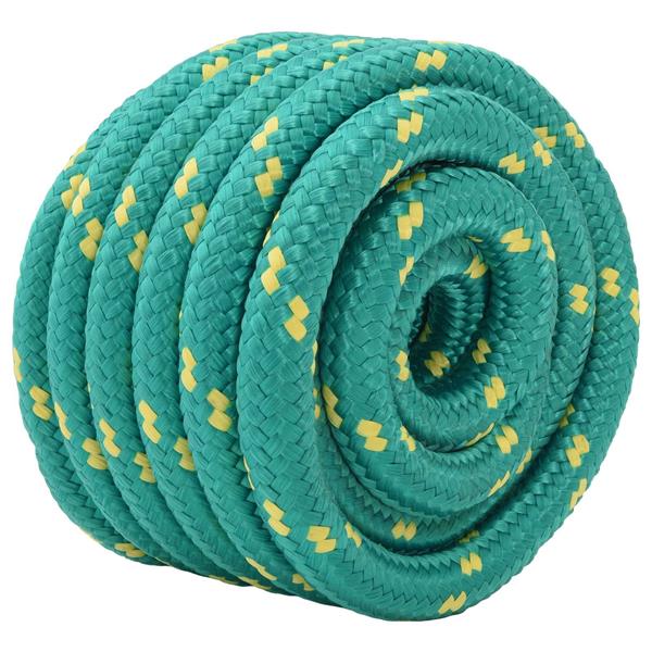 Grote foto vidaxl boottouw groen pp doe het zelf en verbouw materialen en producten