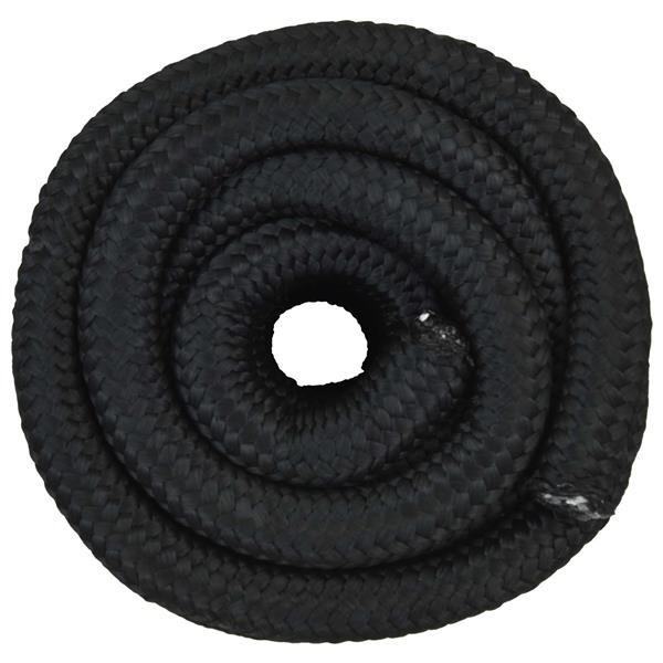 Grote foto vidaxl boottouw volledig zwart pp doe het zelf en verbouw materialen en producten