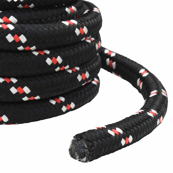 Grote foto vidaxl boottouw zwart pp doe het zelf en verbouw materialen en producten