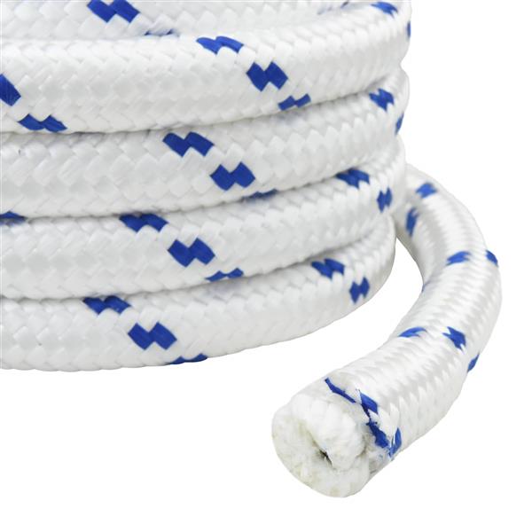 Grote foto vidaxl boottouw wit pp doe het zelf en verbouw materialen en producten