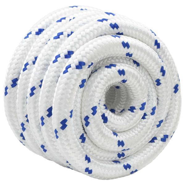 Grote foto vidaxl boottouw wit pp doe het zelf en verbouw materialen en producten