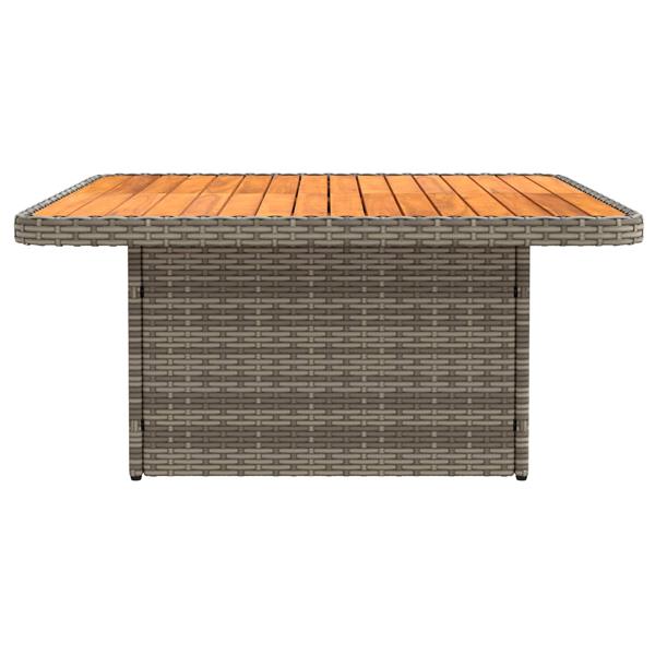 Grote foto vidaxl tuin armsteun sofa met opklaptafel 2 stuk grijs en marineblauw tuin en terras tuinmeubelen