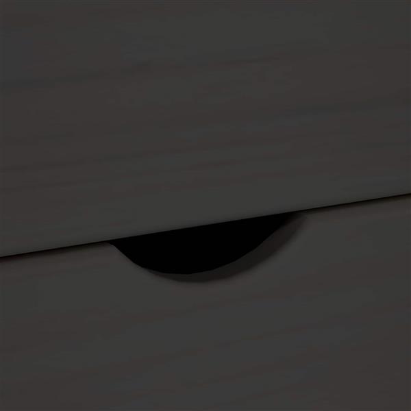 Grote foto vidaxl kast grijs 34 x 39 x 61 5 cm massief vurenhout huis en inrichting overige