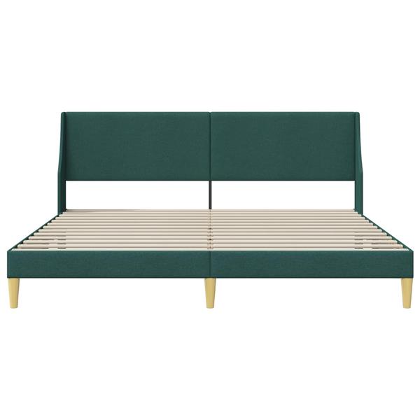 Grote foto vidaxl bedframe met hoofdeinde aansluitplaat antiek en kunst stoelen en banken