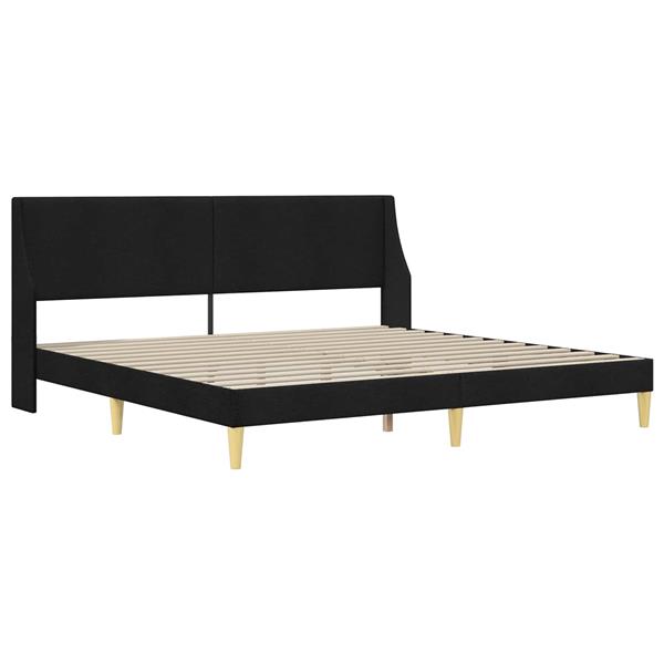 Grote foto vidaxl bedframe met hoofdeinde aansluitplaat antiek en kunst stoelen en banken