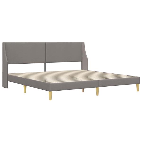 Grote foto vidaxl bedframe met hoofdeinde aansluitplaat antiek en kunst stoelen en banken
