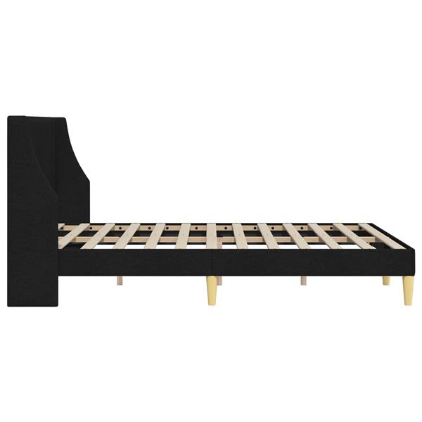Grote foto vidaxl bedframe met hoofdeinde aansluitplaat antiek en kunst stoelen en banken