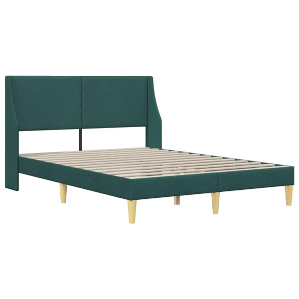 Grote foto vidaxl bedframe met hoofdeinde aansluitplaat antiek en kunst stoelen en banken