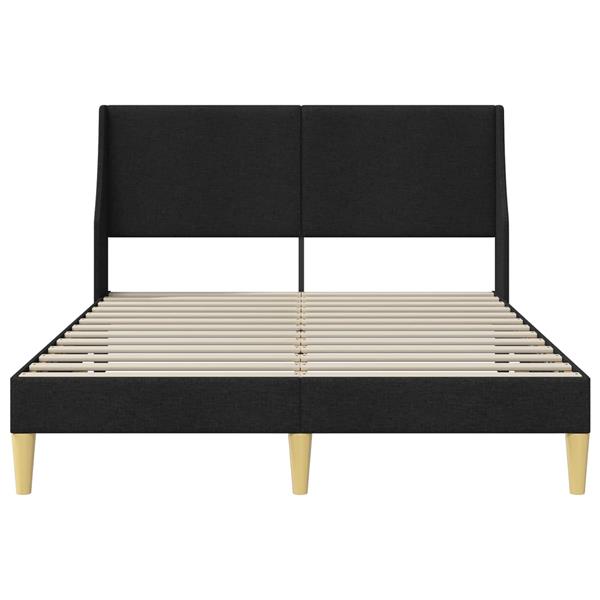 Grote foto vidaxl bedframe met hoofdeinde aansluitplaat antiek en kunst stoelen en banken