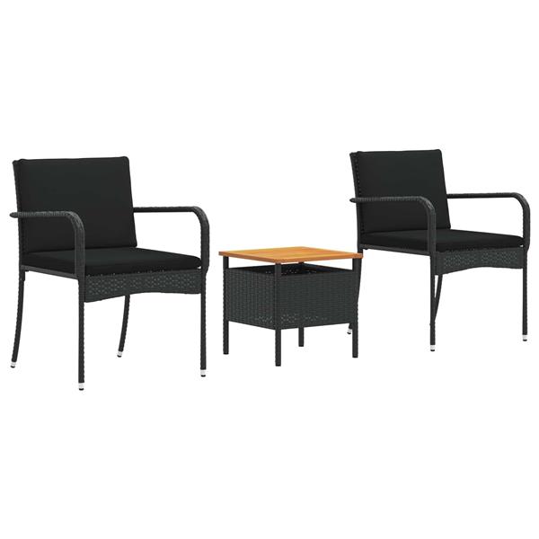 Grote foto vidaxl tuin set met kussen staal tuin en terras tuinmeubelen