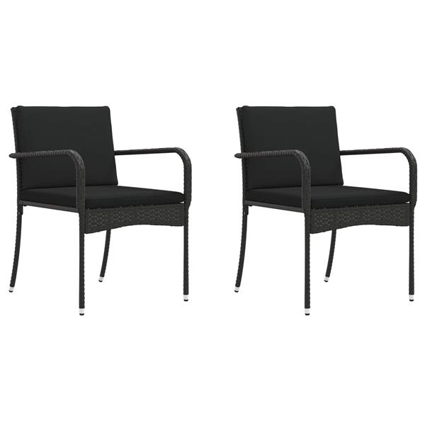 Grote foto vidaxl tuin set met kussen staal tuin en terras tuinmeubelen