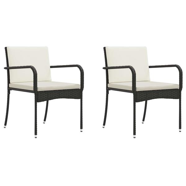 Grote foto vidaxl tuin set met kussen staal tuin en terras tuinmeubelen