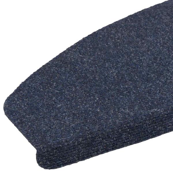 Grote foto vidaxl zelfklevende trapmatten halfrond 15 pcs blauw 80 x 28 x 3 5 cm huis en inrichting overige huis en inrichting