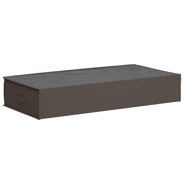 Grote foto vidaxl opbergdoos met transparant bovenvenster 6 stuks grijs doe het zelf en verbouw materialen en producten