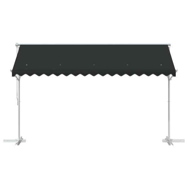 Grote foto vidaxl vrijstaande luifel antracietkleurig 4 3 m polyester tuin en terras overige tuin en terras