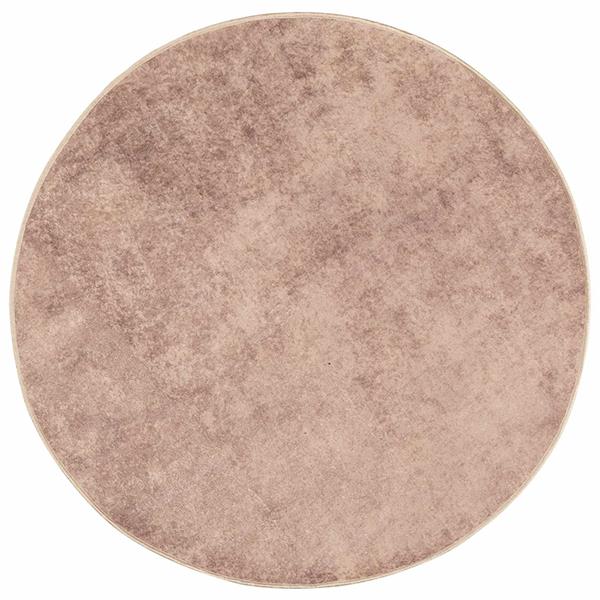 Grote foto vidaxl vloerkleedloper marsa zand 120 x 120 cm polyester en pvc huis en inrichting vloerbedekking en kleden