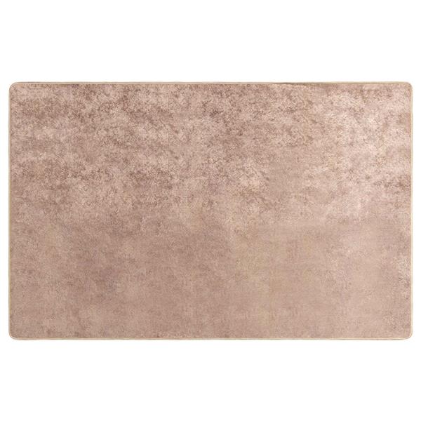 Grote foto vidaxl vloerkleedloper marsa zand 190 x 300 cm polyester en pvc huis en inrichting vloerbedekking en kleden