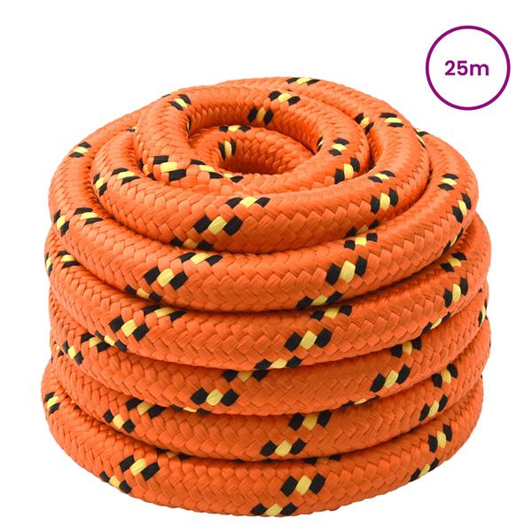 Grote foto vidaxl boottouw oranje pp doe het zelf en verbouw materialen en producten