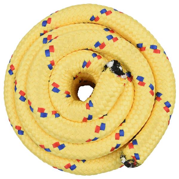 Grote foto vidaxl boottouw geel pp doe het zelf en verbouw materialen en producten