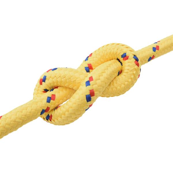 Grote foto vidaxl boottouw geel pp doe het zelf en verbouw materialen en producten