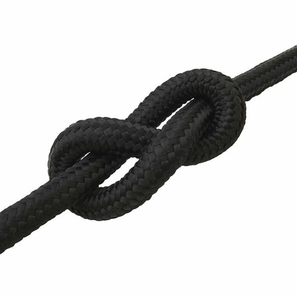 Grote foto vidaxl boottouw volledig zwart pp doe het zelf en verbouw materialen en producten