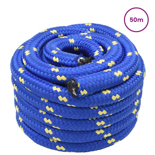 Grote foto vidaxl boottouw blauw pp doe het zelf en verbouw materialen en producten