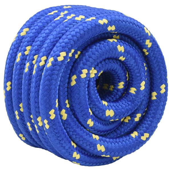 Grote foto vidaxl boottouw blauw pp doe het zelf en verbouw materialen en producten