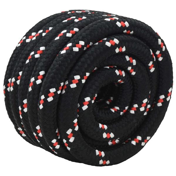 Grote foto vidaxl boottouw zwart pp doe het zelf en verbouw materialen en producten