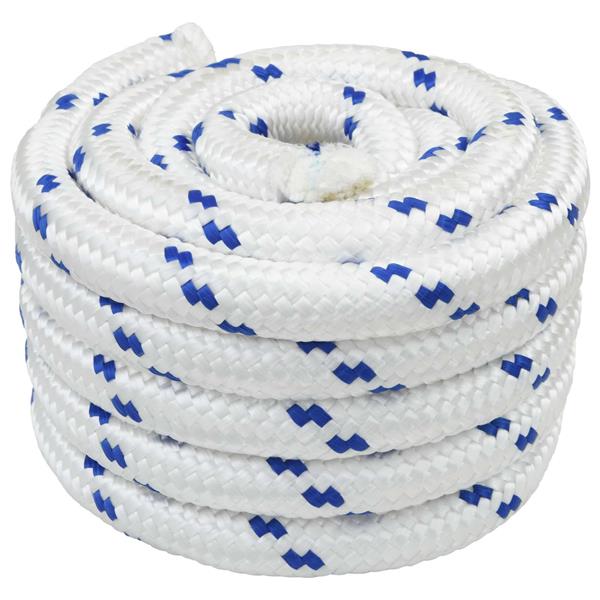 Grote foto vidaxl boottouw wit pp doe het zelf en verbouw materialen en producten